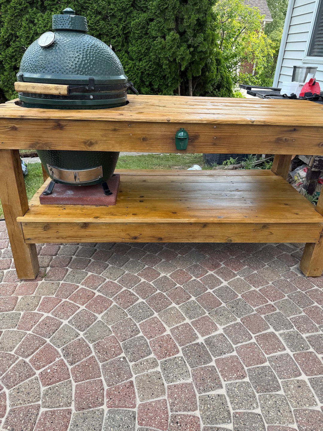 Paver and Smoker Table Restoration in Ypsilanti, MI